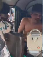 Sanjaynagar Police Station Head Constable Manjunath Thrashed By People For Misbehaving With Woman in a BMTC bus