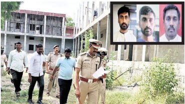 Kalaburagi murder accused shot in leg,arrested after jail escape;Hunt On for Two Others Says Dr SD Sharanappa Kalaburagi police Commissioner