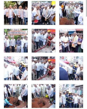 Krishna Byre Gowda inaugurates Bengaluru’s first White-Topped road with Built-in Fire hydrant system