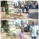 Special Cleanliness drive at road medians and traffic islands:Jagadish G Special Cleanliness drive at road medians and traffic islands:Jagadish G