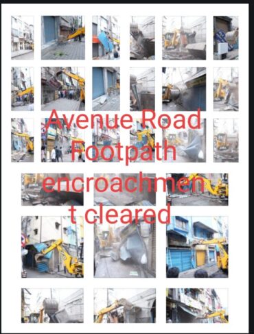 GBA clears Footpath Encroachment On Avenue Road Near KR Market with 2.40 km of 3 Major roads in Central Corporation:Jagadeesh G GBA clears Footpath Encroachment On Avenue Road Near KR Market with 2.40 km of 3 Major roads in Central Corporation:Jagadeesh G