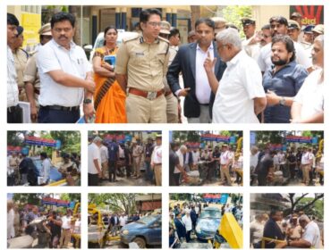 Drive launched to relocate long-seized vehicles to alternative locations,34 abandoned vehicles shifted from Rajajinagar Police station says Dr.Rajendra KV