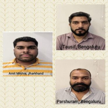 Bengaluru cyber crime Police Arrest Three in Rs.93.58 Lakh Online Trading Fraud 507 mule accounts linked to cyber frauds seized 