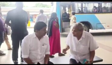 Transport Minister Byrathi Suresh Conducts Surprise Inspection of BMTC,KSRTC Bus Stations