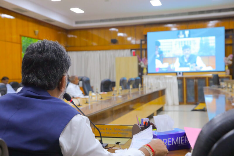 I have immense respect for the state’s Mathas and Swamijis”:CM D.K.Shivakumar