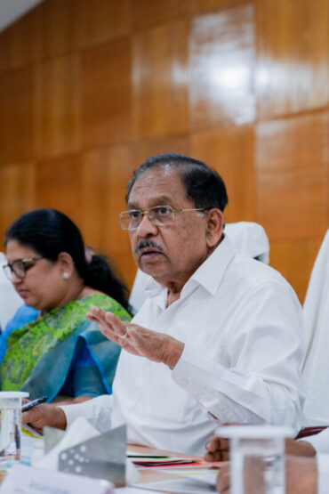 DCM Reviews Drought Situation in Ballari and Vijayanagara Districts