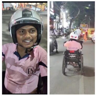 Differently Abled Zomato Delivery Executive’s Inspiring Bengaluru Story:‘This City Never Made Me Feel Disabled’and appeals to Bengalureans:‘Wear a Helmet, Someone Is Waiting for You at Home’