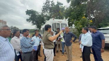 Krishna Byre Gowda directs faster roadworks on Hennur–Bagalur Road to ease traffic congestion Krishna Byre Gowda directs faster roadworks on Hennur–Bagalur Road to ease traffic congestion