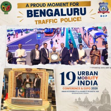 Bengaluru Traffic Police wins MoHUA award for data-driven traffic management