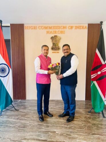 Vipin Gaur Meets Indian High Commissioner to Kenya; Safewater Lines Africa Eyes New Trade and Logistics Opportunities